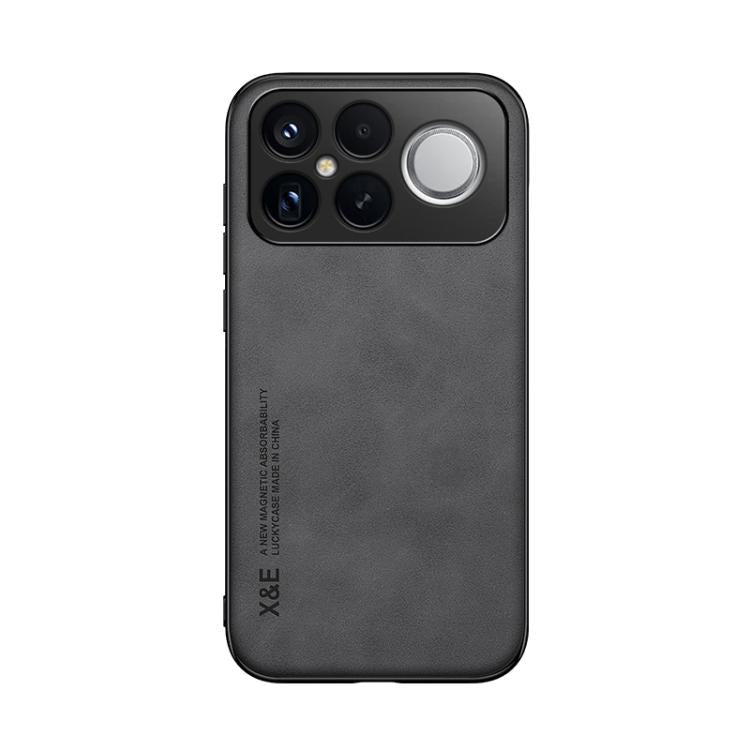 For Redmi K90 Pro Max / Xiaomi Poco F8 Ultra 5G Skin Feel Magnetic Leather Back Phone Case