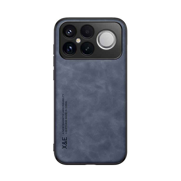 For Redmi K90 Pro Max / Xiaomi Poco F8 Ultra 5G Skin Feel Magnetic Leather Back Phone Case