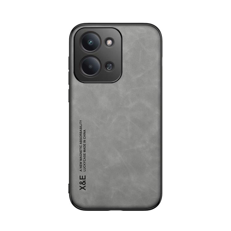 For Redmi 15C 5G / 4G EU 173mm / Poco C85 5G Skin Feel Magnetic Leather Back Phone Case
