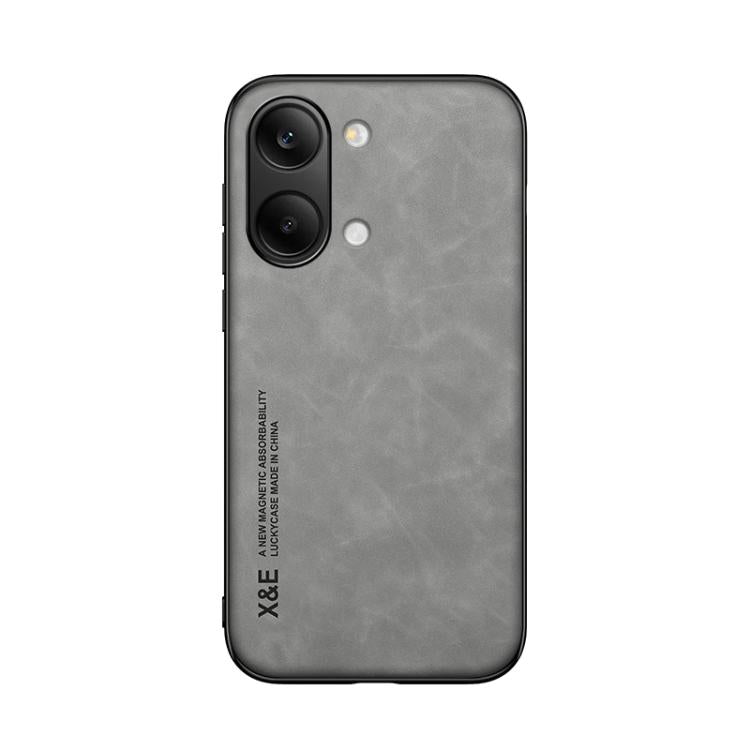 For Redmi Turbo 5 Max 5G / Poco X8 Pro Max 5G Skin Feel Magnetic Leather Back Phone Case