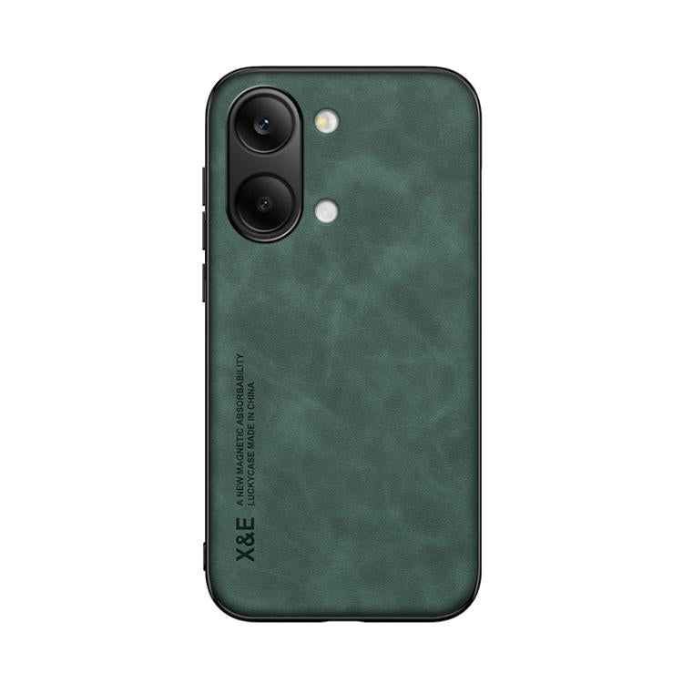 For Redmi Turbo 5 Max 5G / Poco X8 Pro Max 5G Skin Feel Magnetic Leather Back Phone Case