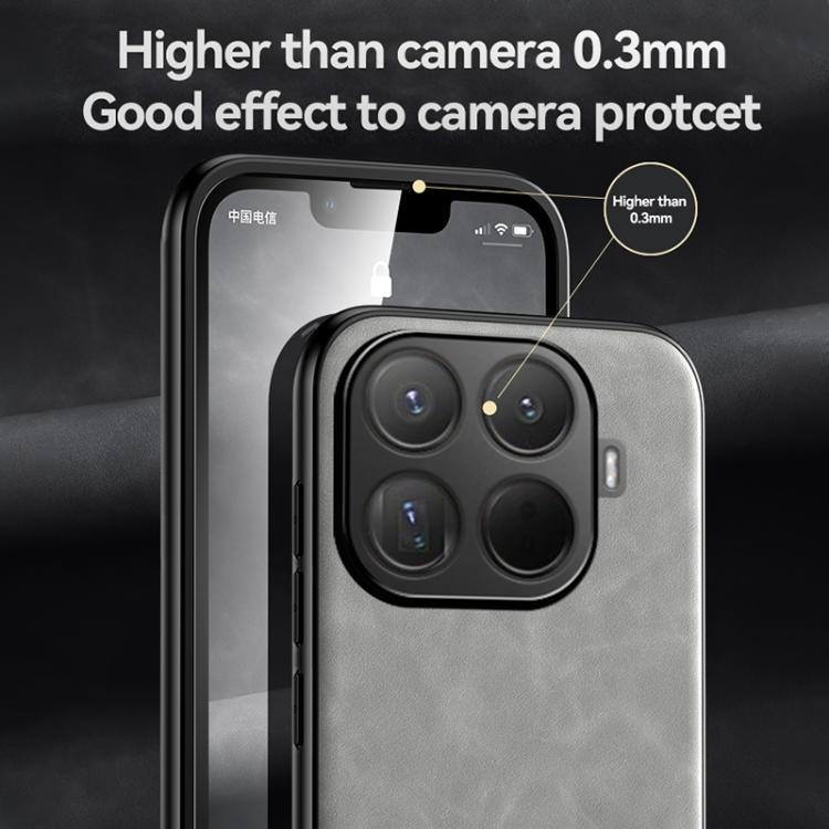 For Xiaomi 15T 5G Skin Feel Magnetic Leather Back Phone Case