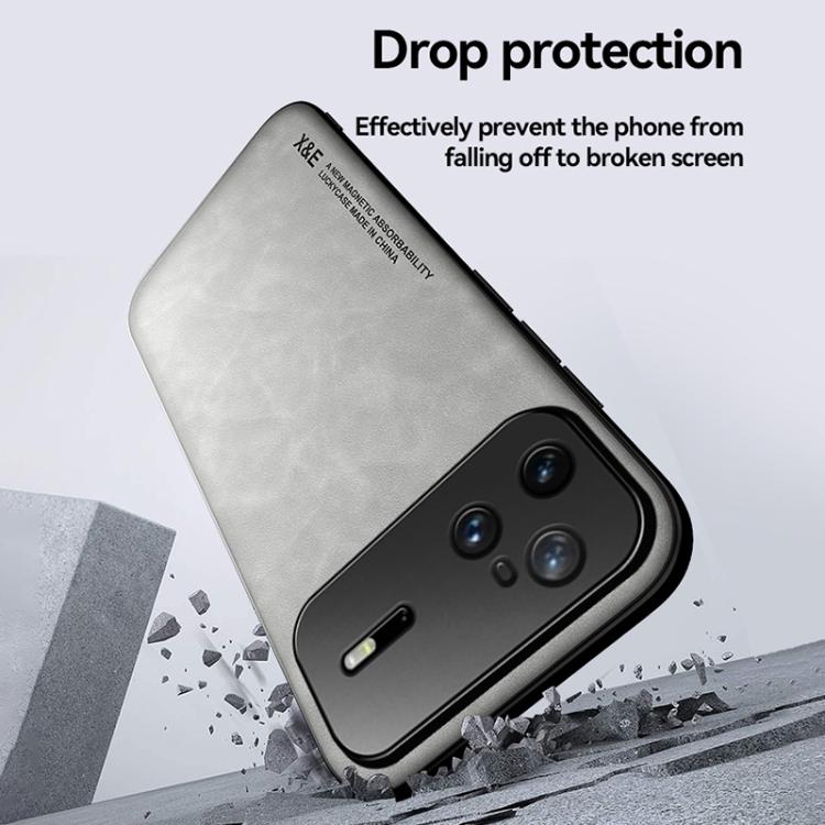 For Huawei Nova 15 Skin Feel Magnetic Leather Back Phone Case