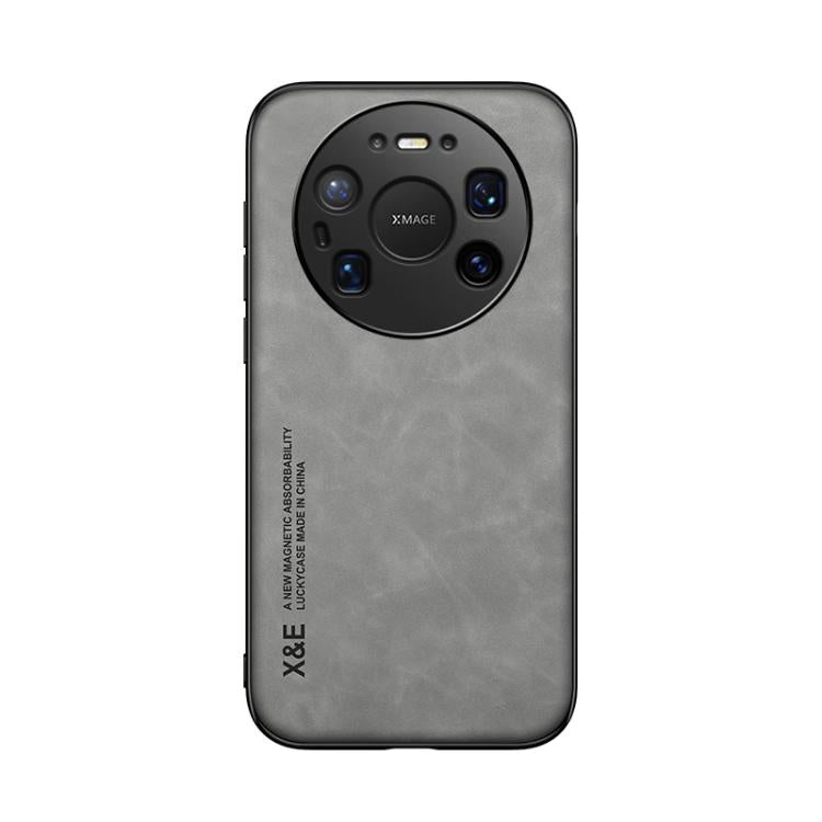 For Huawei Mate 80 Pro Max Skin Feel Magnetic Leather Back Phone Case
