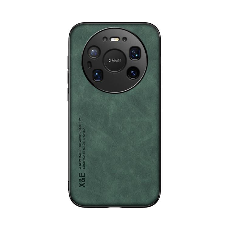 For Huawei Mate 80 Pro Max Skin Feel Magnetic Leather Back Phone Case