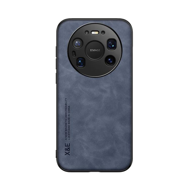 For Huawei Mate 80 Pro Max Skin Feel Magnetic Leather Back Phone Case