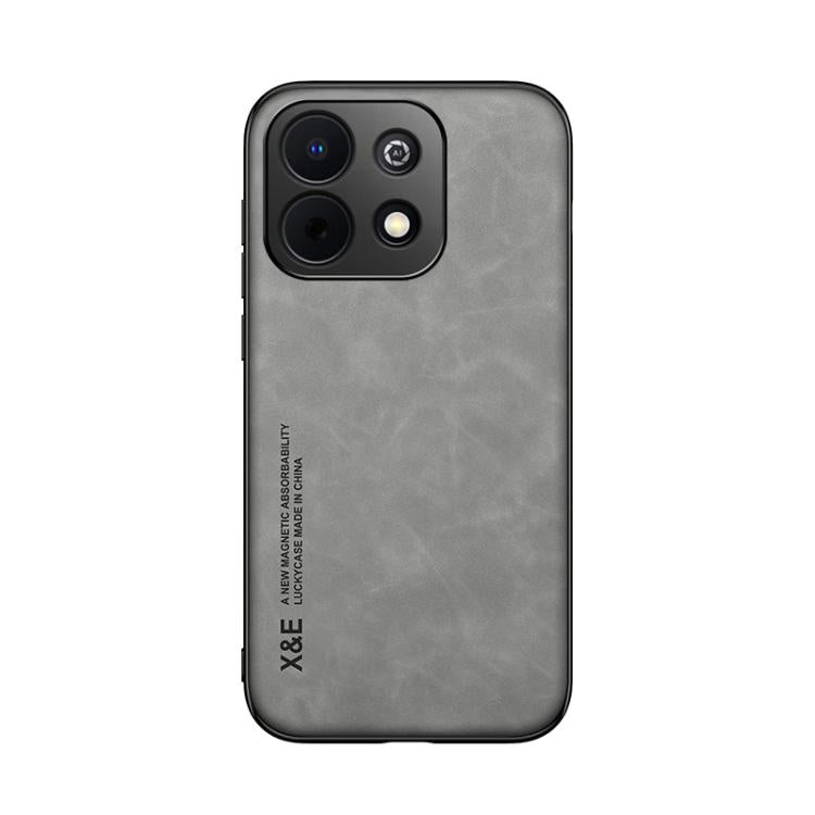For Huawei Enjoy 90 Plus 5G Skin Feel Magnetic Leather Back Phone Case