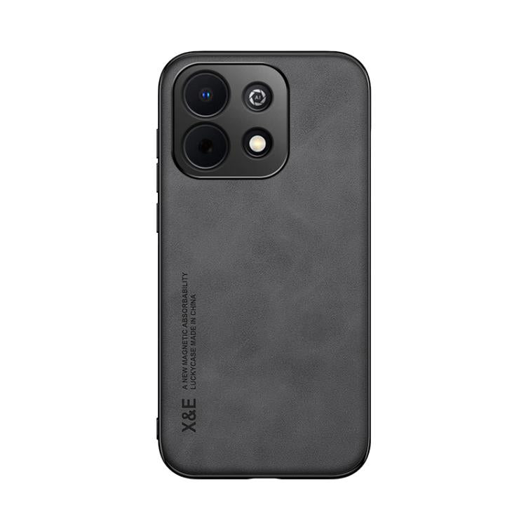 For Huawei Enjoy 90 Plus 5G Skin Feel Magnetic Leather Back Phone Case