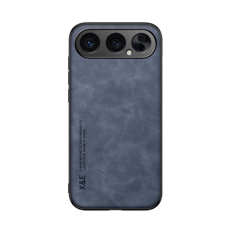 For Honor 500 Pro Global 155.8mm Skin Feel Magnetic Leather Back Phone Case