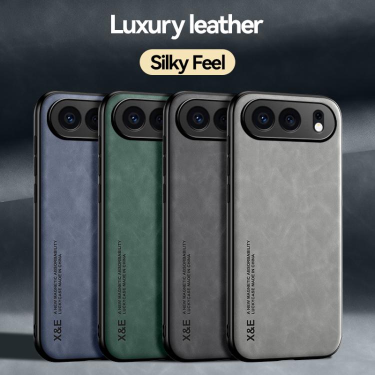 For Honor 500 Pro Global 155.8mm Skin Feel Magnetic Leather Back Phone Case