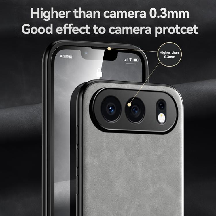 For Honor 500 Global 155.8mm Skin Feel Magnetic Leather Back Phone Case