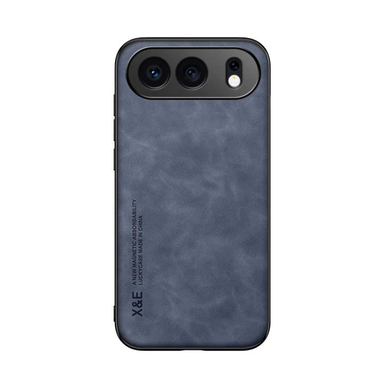 For Honor 500 Global 155.8mm Skin Feel Magnetic Leather Back Phone Case