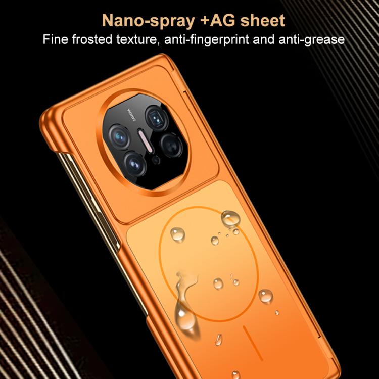 For Huawei Mate X3 / X5 AG Skin Feel Change to 17 Pro Series Dual Center Magnetic Phone Case