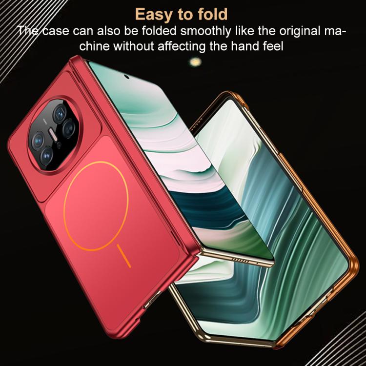 For Huawei Mate X3 / X5 AG Skin Feel Change to 17 Pro Series Dual Center Magnetic Phone Case