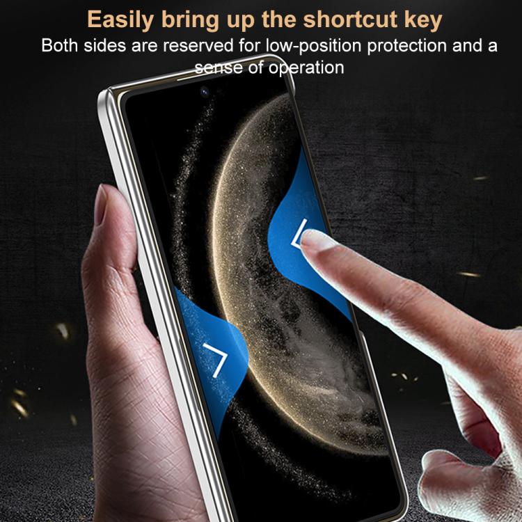 For Huawei Mate X6 AG Skin Feel Change to 17 Pro Series Dual Center Magnetic Phone Case