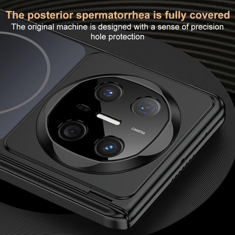For Huawei Mate X6 AG Skin Feel Change to 17 Pro Series Dual Center Magnetic Phone Case