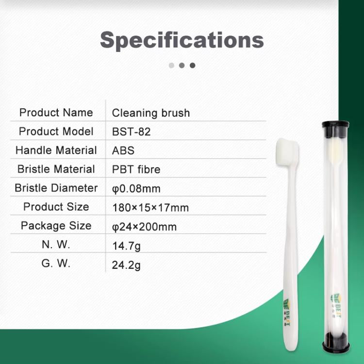 BEST BST-82 Soft Bristled Cleaning Brush