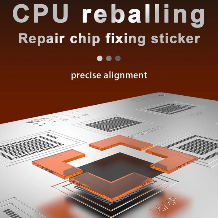 BEST BST-3DX Solder Tin Chip Positioning Adhesive Sticker