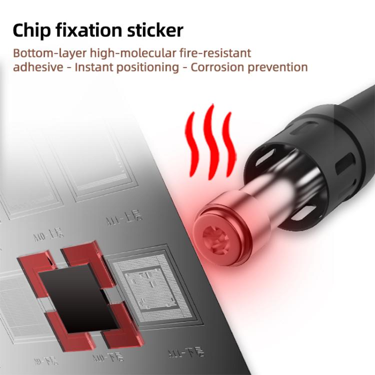 BEST BST-3DX Solder Tin Chip Positioning Adhesive Sticker