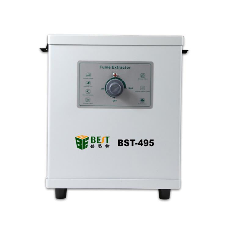 BEST BST-495 Powerful Suction Air Static Multiple Filters Soldering Tin Smoke Purifier, Plug:US Plug