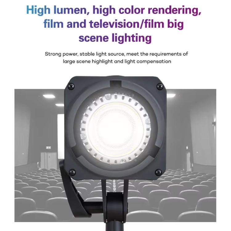 150W 2700-6500K Dual Color Temperature LED Live Streaming Video Fill Light with Remote Control