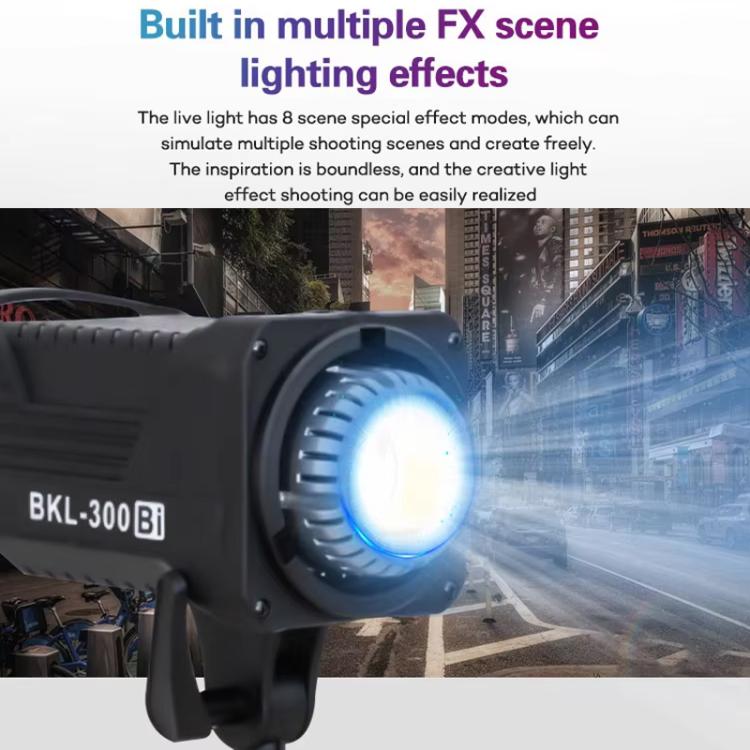 110W 5600K Single Color Temperature LED Live Streaming Video Fill Light with Remote Control