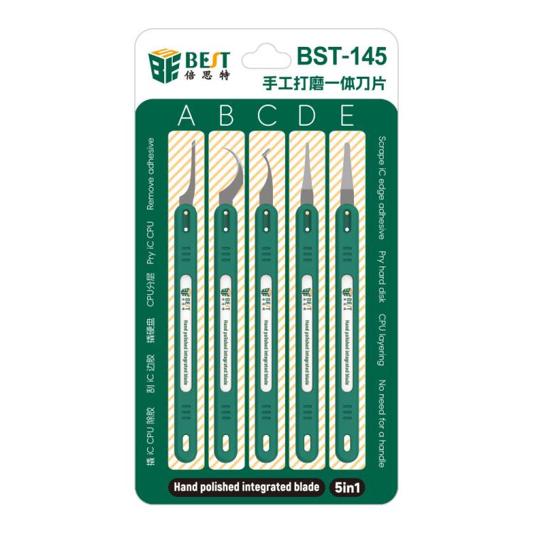 BEST BST-145 5 in 1 Cutting Glue Removal Disassembly Blades Set