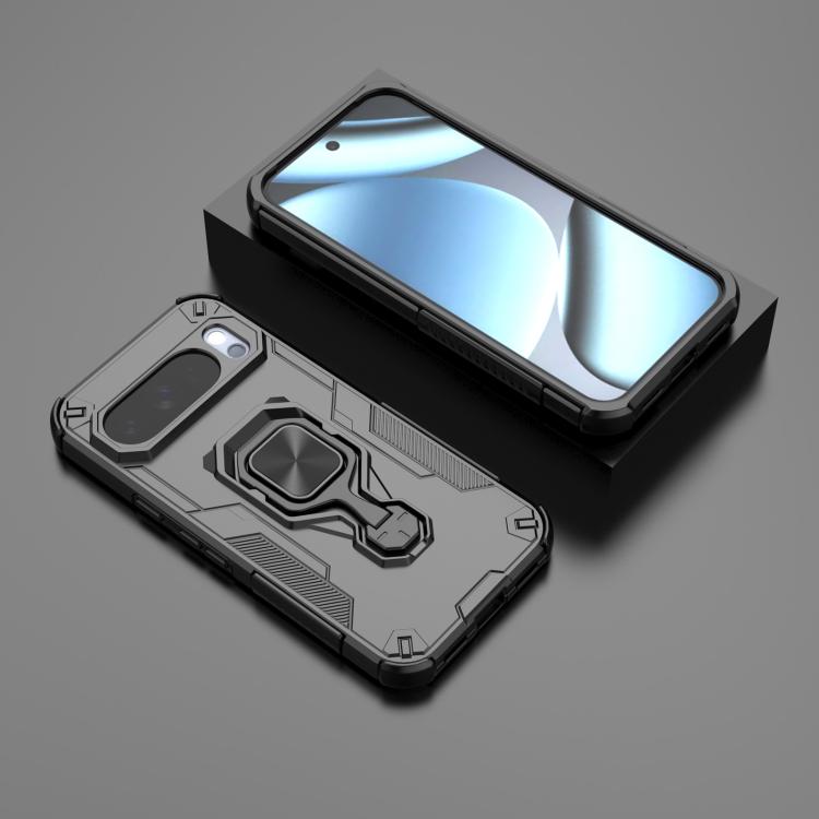 For Google Pixel 10 Pro Metal Kickstand TPU Hybrid PC Phone Case