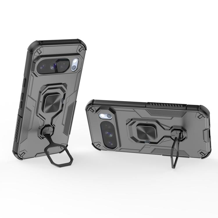 For Google Pixel 10 Pro Metal Kickstand TPU Hybrid PC Phone Case