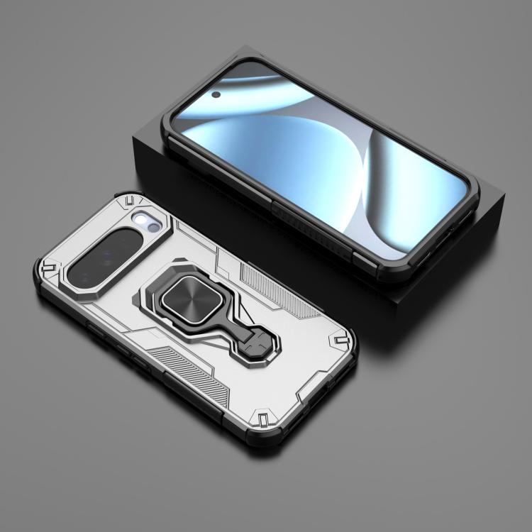 For Google Pixel 10 Pro Metal Kickstand TPU Hybrid PC Phone Case
