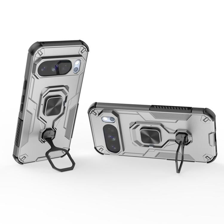 For Google Pixel 10 Pro Metal Kickstand TPU Hybrid PC Phone Case