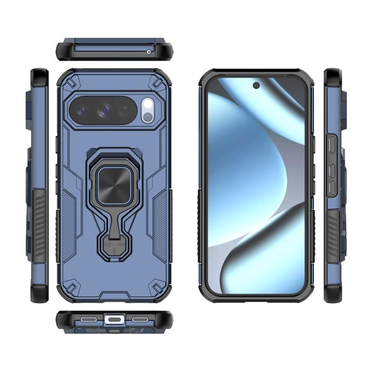 For Google Pixel 10 Pro Metal Kickstand TPU Hybrid PC Phone Case