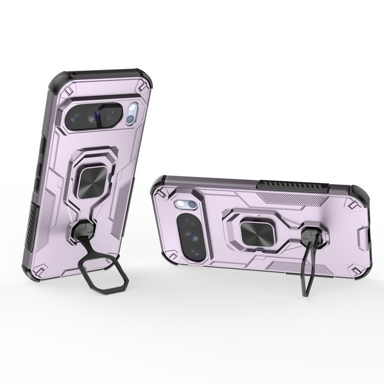 For Google Pixel 10 Pro Metal Kickstand TPU Hybrid PC Phone Case