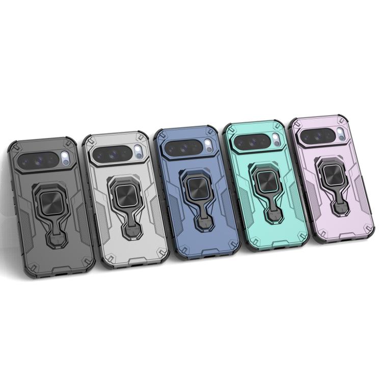 For Google Pixel 10 Pro Metal Kickstand TPU Hybrid PC Phone Case