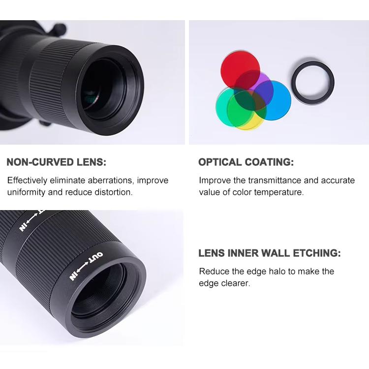 S20 20W 2700K-6500K Dual Color Temperature LED Photo Video Portrait Fill Light - Black