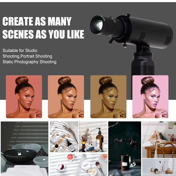 S20 20W 2700K-6500K Dual Color Temperature LED Photo Video Portrait Fill Light - Black