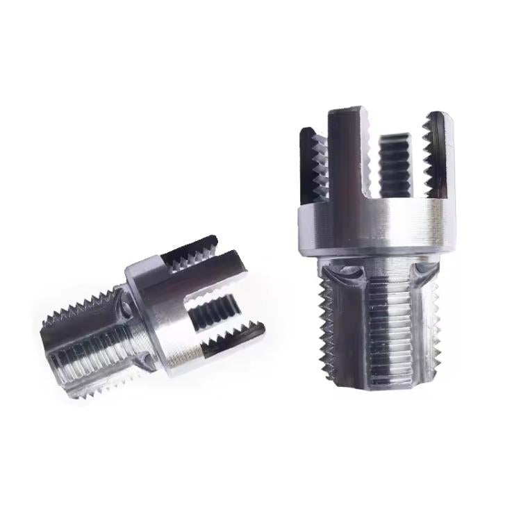 Plumbing Internal External Integrated Thread Cutting Tool, Type:4+6 Points M20+M25 Silver