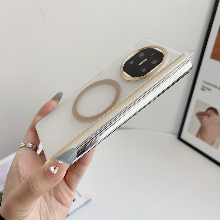 For Huawei Mate X3 / X5 Ice Fog Magnetic PC Transparent Shockproof Phone Case