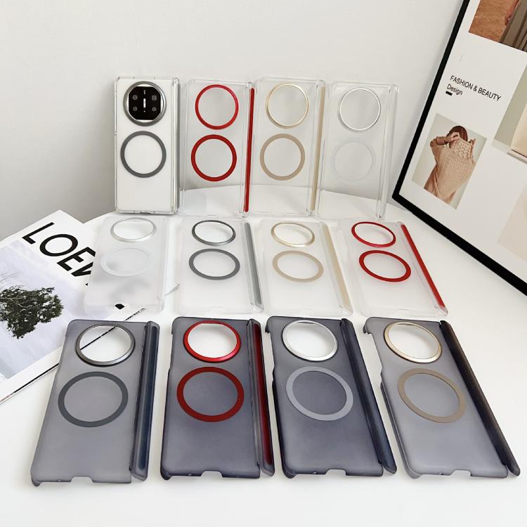 For Huawei Mate X3 / X5 Ice Fog Magnetic PC Transparent Shockproof Phone Case