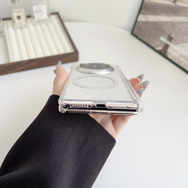 For Huawei Mate X6 Ice Fog Magnetic PC Transparent Shockproof Phone Case