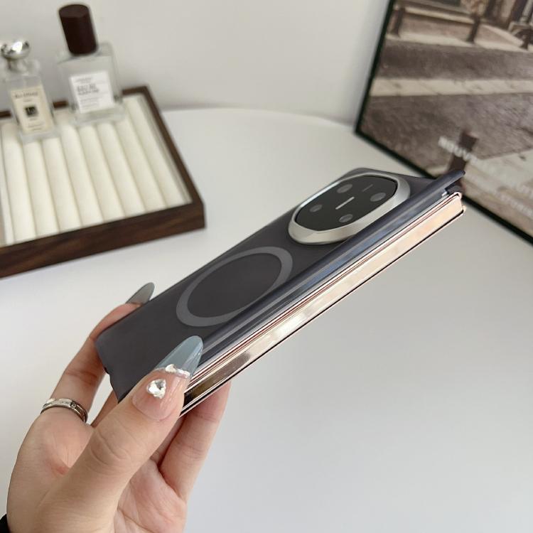 For Huawei Mate X6 Ice Fog Magnetic PC Transparent Shockproof Phone Case