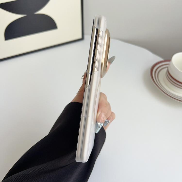 For Huawei Mate X7 Ice Fog Magnetic PC Transparent Shockproof Phone Case
