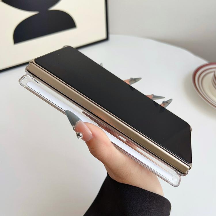 For Huawei Mate X7 Ice Fog Magnetic PC Transparent Shockproof Phone Case