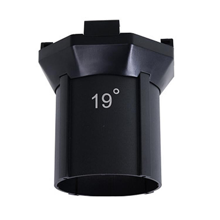 YG-90 360 Degree Rotating Bowens Mount Conical Snoot, Style:19 Degree Lens