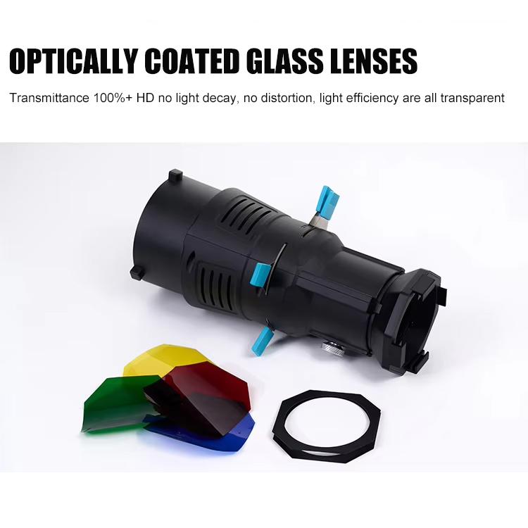 YG-90 360 Degree Rotating Bowens Mount Conical Snoot, Style:36 Degree Lens