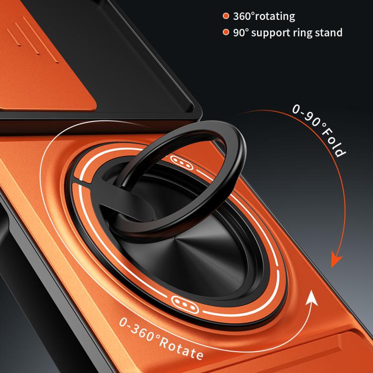 For OnePlus Nord N30 5G Lens Sliding Window Multifunctional Magnetic Shockproof Phone Case