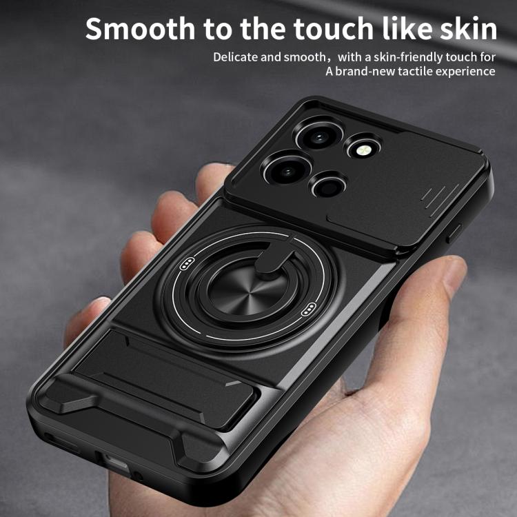For OnePlus Nord 6 5G Lens Sliding Window Multifunctional Magnetic Shockproof Phone Case
