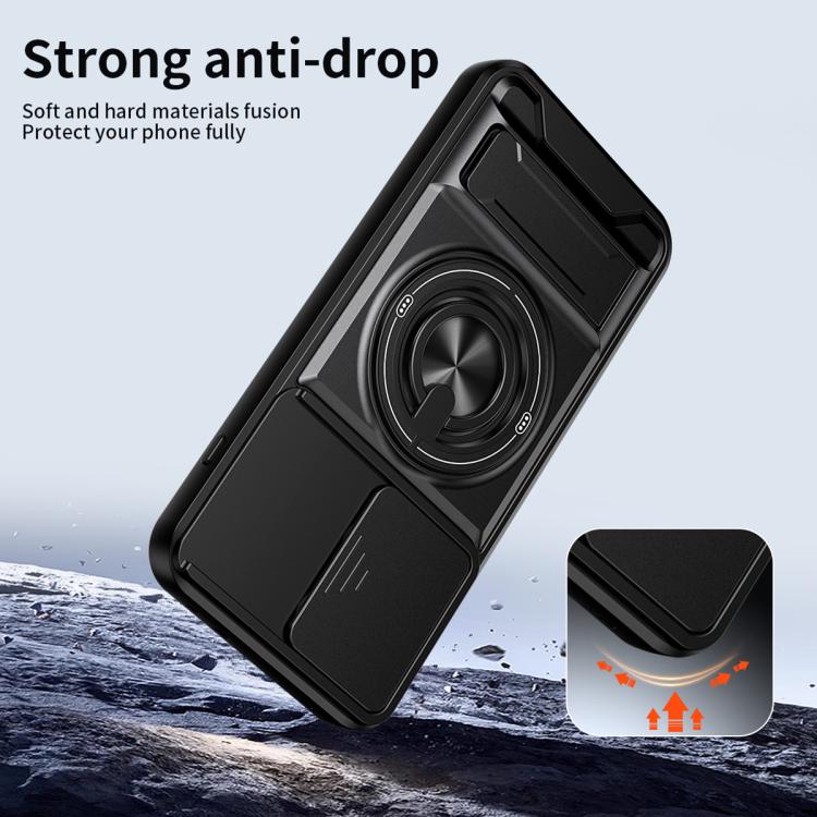 For OnePlus Nord 6 5G Lens Sliding Window Multifunctional Magnetic Shockproof Phone Case