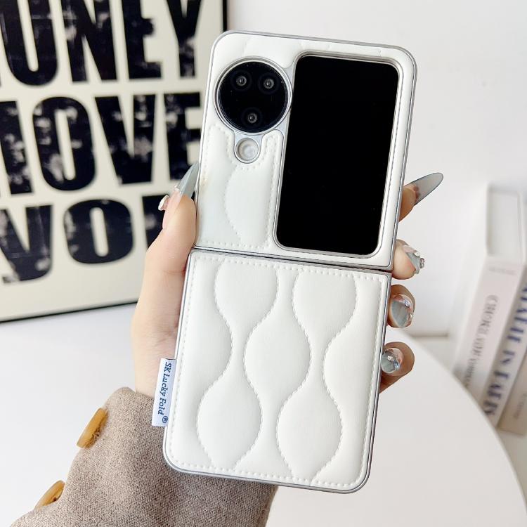 For OPPO Find N3 Flip Puffer Jacket Texture Phone Case