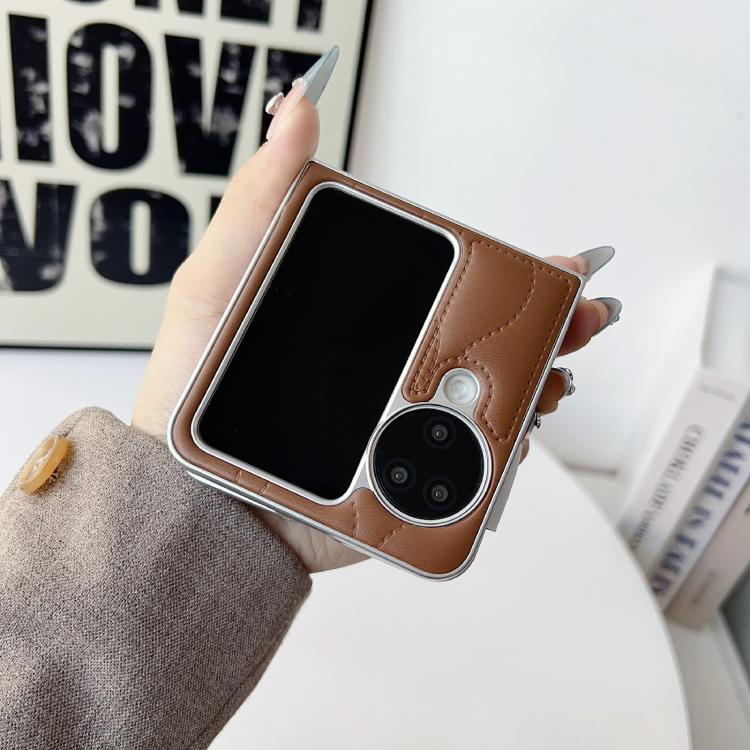 For OPPO Find N3 Flip Puffer Jacket Texture Phone Case